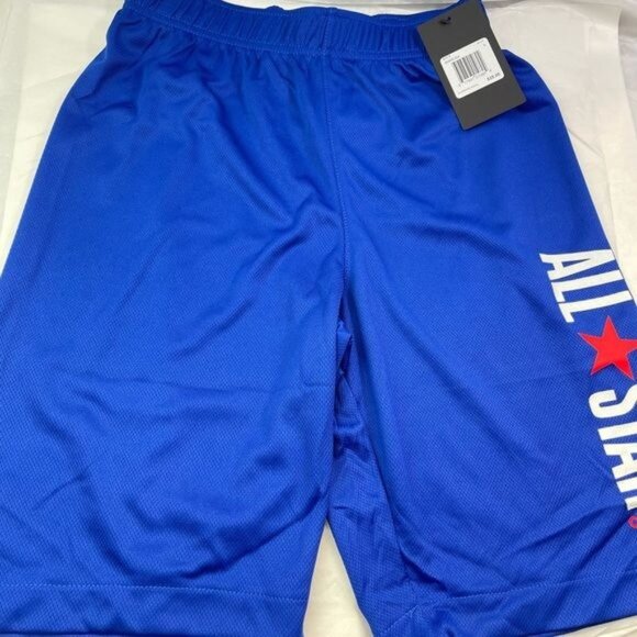 Converse All Star Mesh Boys  Large  12-13 Years Shorts blue - Picture 4 of 9